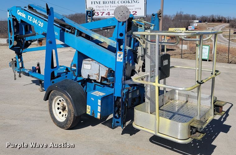 image for item JL9349 2007 Genie TZ-34-20  boom lift