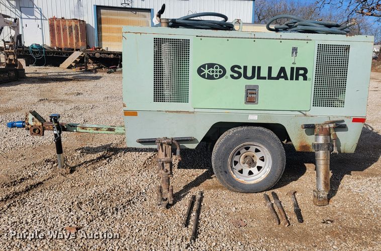 image for item JL9355 Sullair 185DPQ-JDD  air compressor