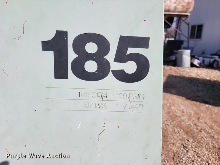 image for item JL9355 Sullair 185DPQ-JDD  air compressor