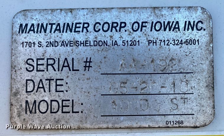 image for item JW9171 2010 Freightliner M2  utility / service truck