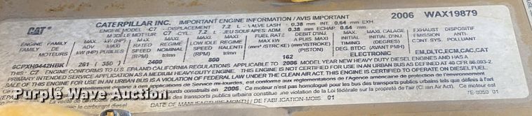 image for item KB9567 2006 GMC C6500  utility / service truck