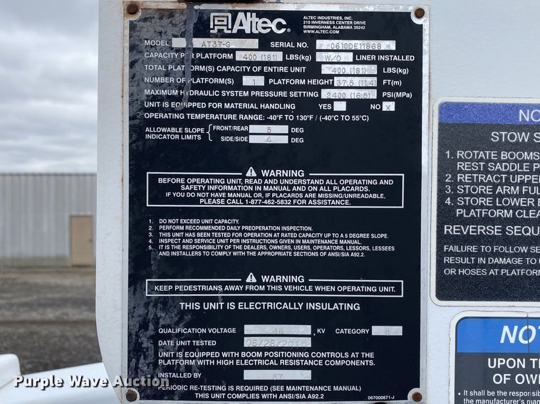 image for item KB9577 2011 Ford F550 Super Duty  bucket truck