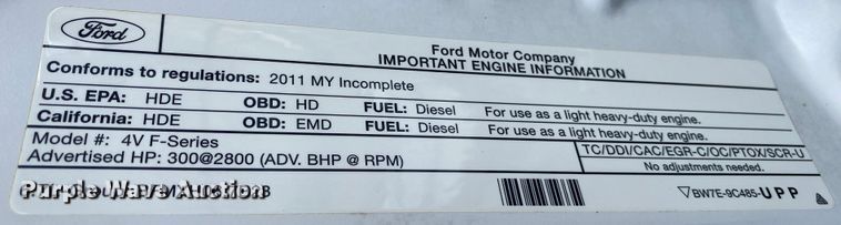 image for item KB9577 2011 Ford F550 Super Duty  bucket truck