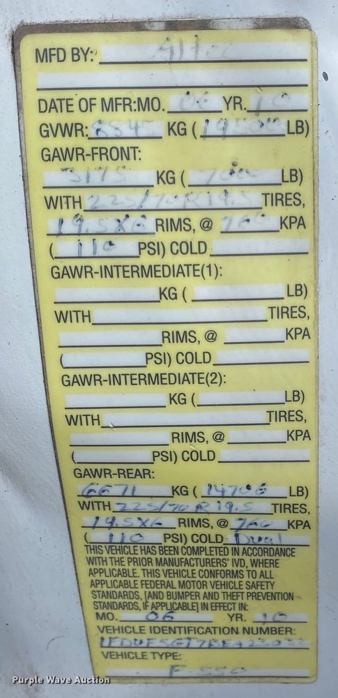 image for item KB9577 2011 Ford F550 Super Duty  bucket truck