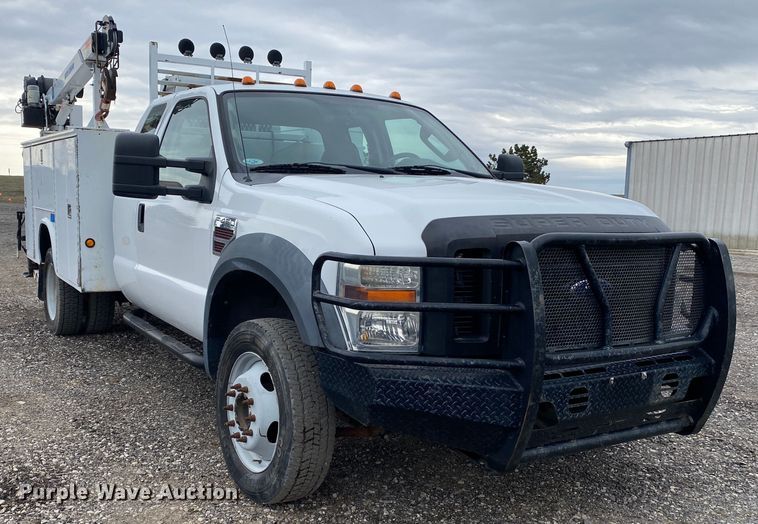 image for item KB9593 2008 Ford F450 Super Duty  utility / service truck