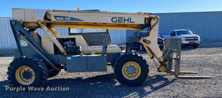 image for item KB9597 2008 Gehl RS6-34  telehandler