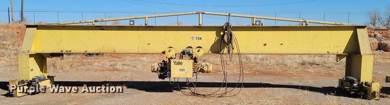 image for item KD9300 Yale DEW15X30RT11S4  overhead crane