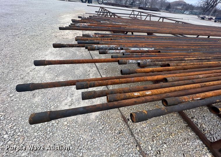 image for item KR9550 Approximately 1200' of 2 3/8" oilfield pipe