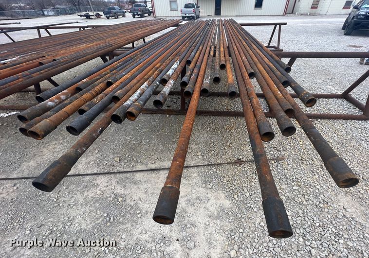 image for item KR9550 Approximately 1200' of 2 3/8" oilfield pipe