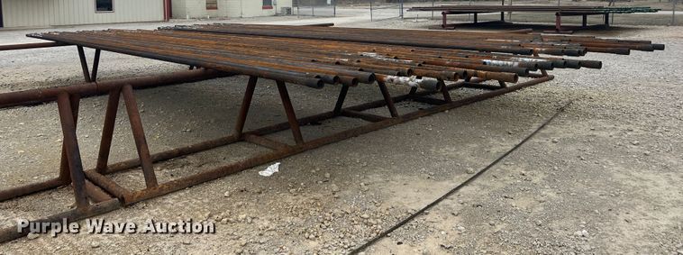 image for item KR9551 Approximately 1200' of 2 3/8" oilfield pipe