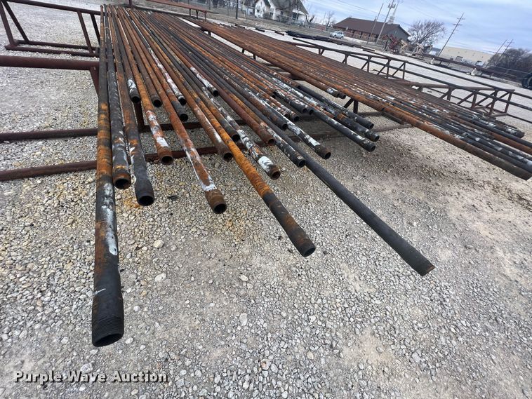 image for item KR9552 Approximately 1200' of 2 3/8" oilfield pipe