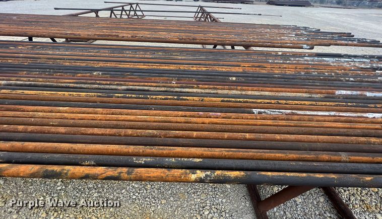 image for item KR9552 Approximately 1200' of 2 3/8" oilfield pipe