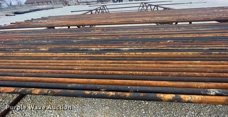 image for item KR9553 Approximately 1200' of 2 3/8" oilfield pipe