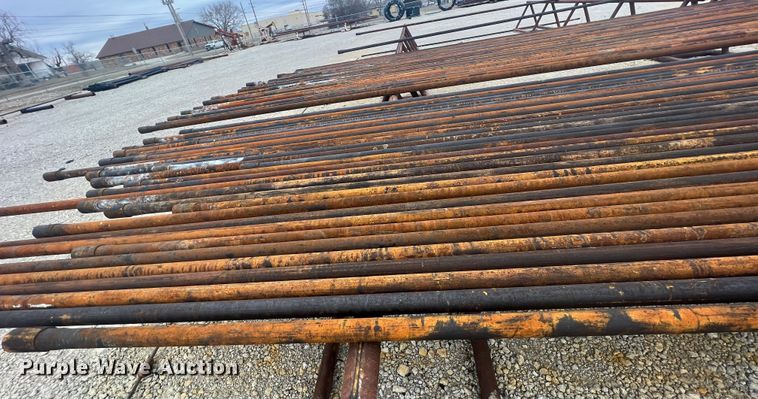 image for item KR9553 Approximately 1200' of 2 3/8" oilfield pipe