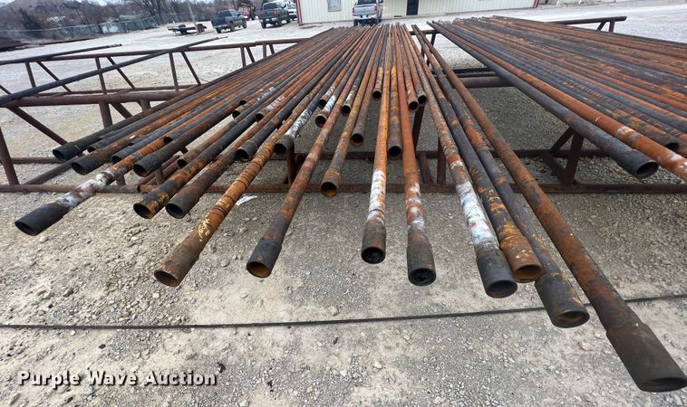 image for item KR9553 Approximately 1200' of 2 3/8" oilfield pipe