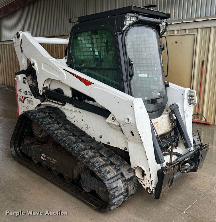 image for item KR9565 2020 Bobcat T870  tracked skid steer loader