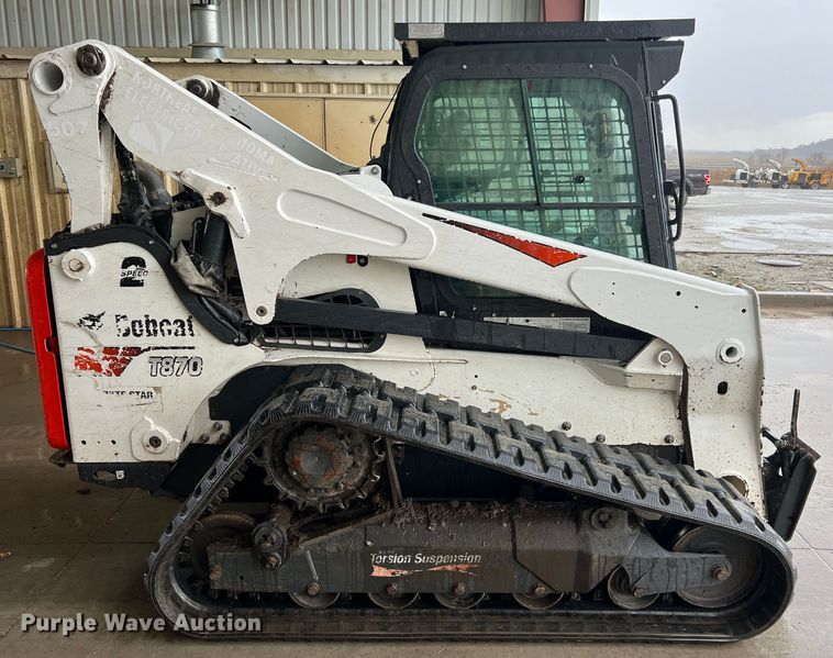 image for item KR9565 2020 Bobcat T870  tracked skid steer loader