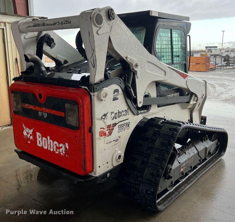 image for item KR9565 2020 Bobcat T870  tracked skid steer loader