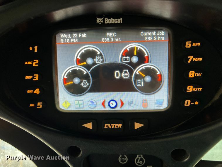 image for item KR9565 2020 Bobcat T870  tracked skid steer loader