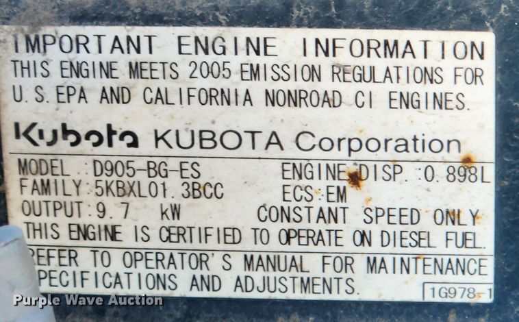 image for item KT9436 Allmand  light plant