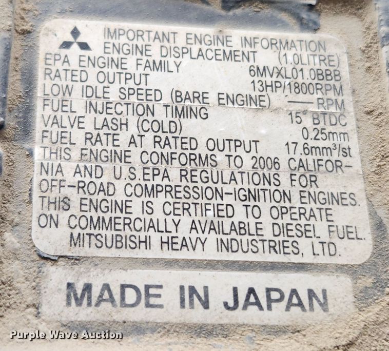 image for item KT9437 2006 Magnum  light plant