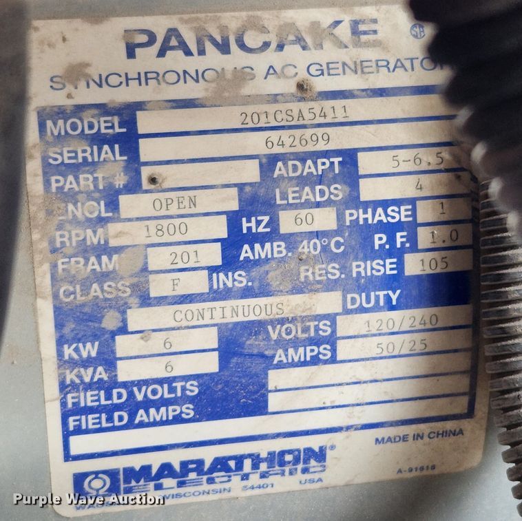 image for item KT9437 2006 Magnum  light plant