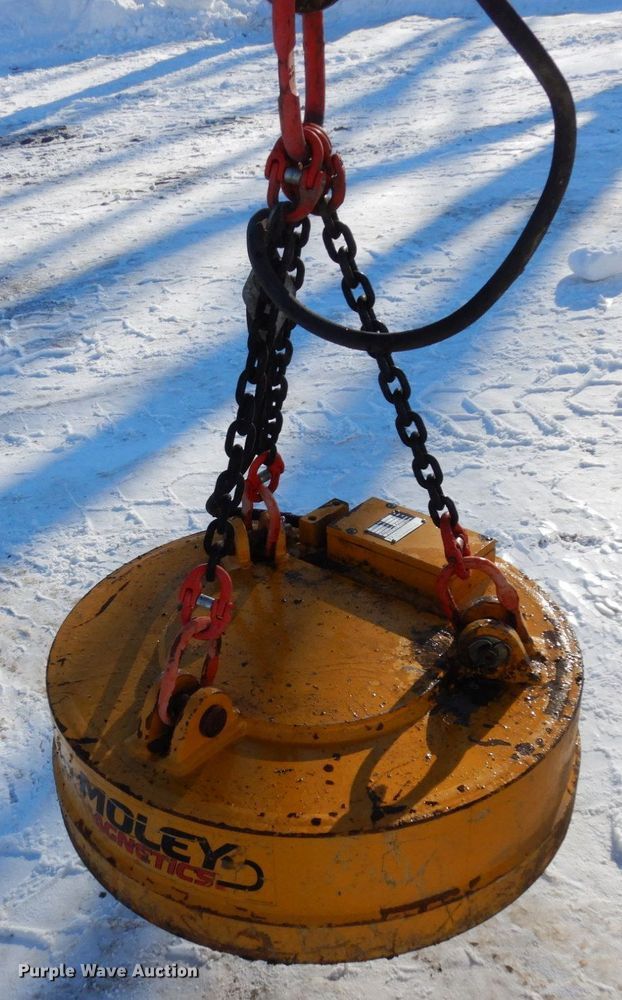 image for item KU9820 Moley Magnetics ESM 30  Moley ESM 30 skid steer magnet