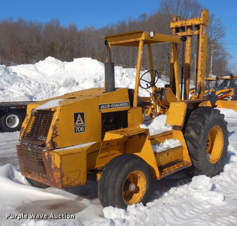 image for item KU9837 Allis Chalmers 706  forklift