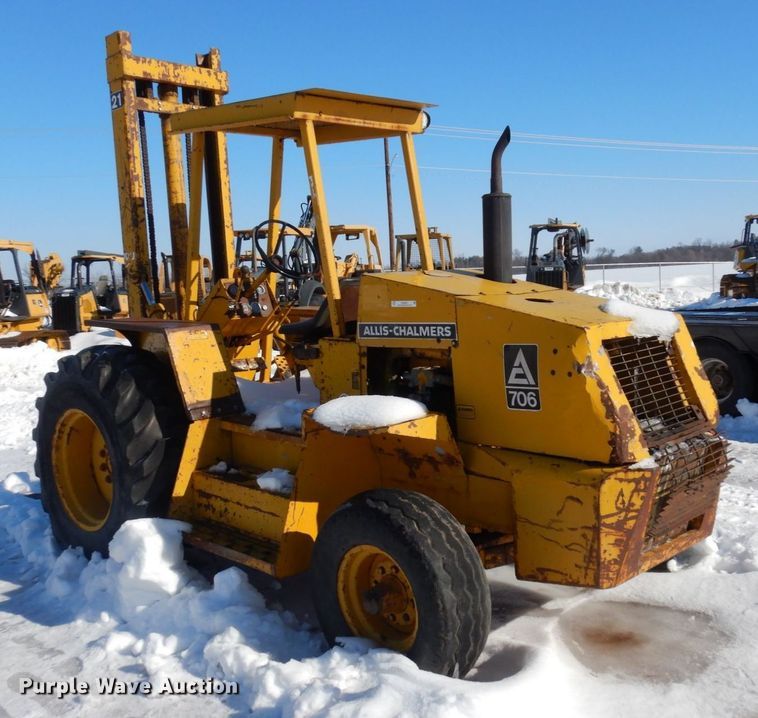 image for item KU9837 Allis Chalmers 706  forklift