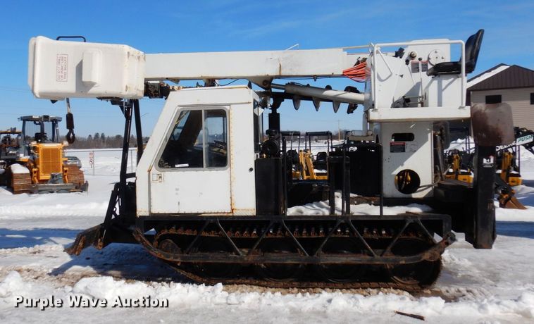 image for item KU9841 Bombardier MCD-1MC  track carrier with digger derrick