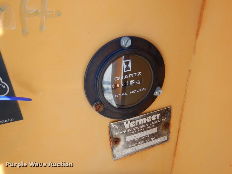 image for item KU9846 1999 Vermeer V8550A  rock saw