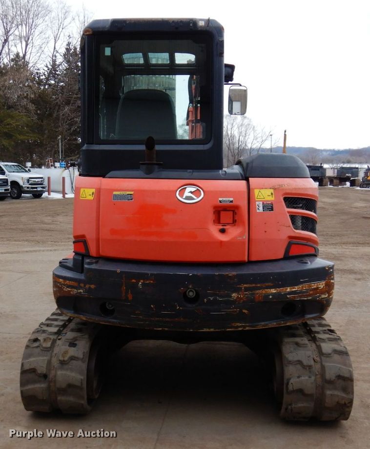 image for item KU9847 2014 Kubota KX057-4  mini excavator