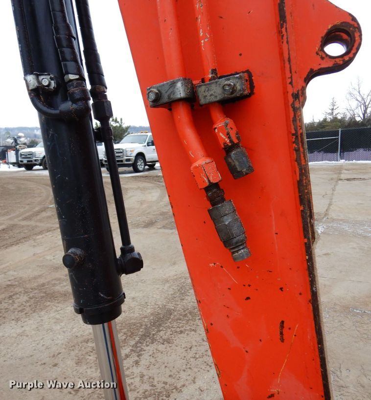 image for item KU9847 2014 Kubota KX057-4  mini excavator