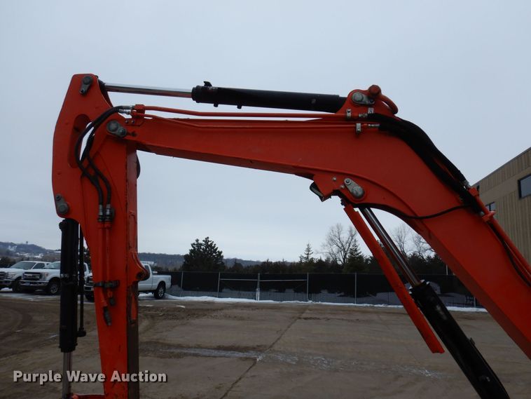 image for item KU9847 2014 Kubota KX057-4  mini excavator