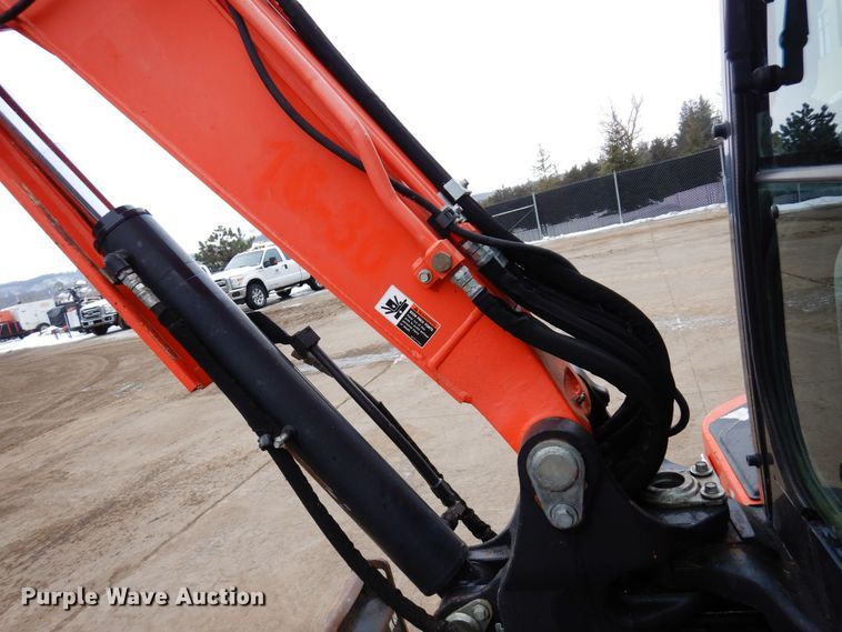 image for item KU9847 2014 Kubota KX057-4  mini excavator