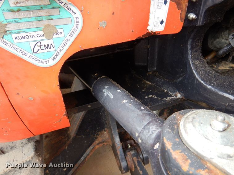 image for item KU9847 2014 Kubota KX057-4  mini excavator