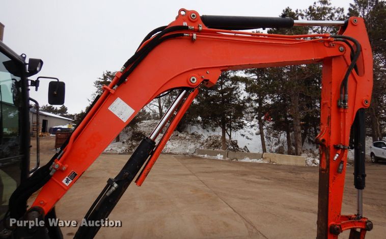 image for item KU9847 2014 Kubota KX057-4  mini excavator