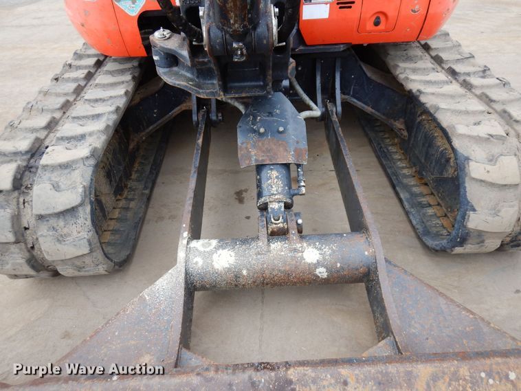 image for item KU9847 2014 Kubota KX057-4  mini excavator