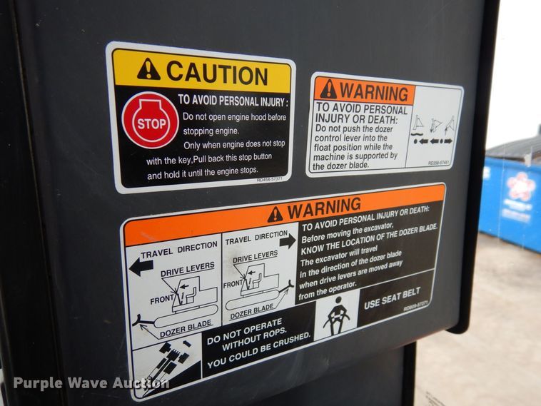 image for item KU9847 2014 Kubota KX057-4  mini excavator