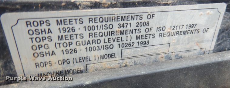 image for item KU9847 2014 Kubota KX057-4  mini excavator