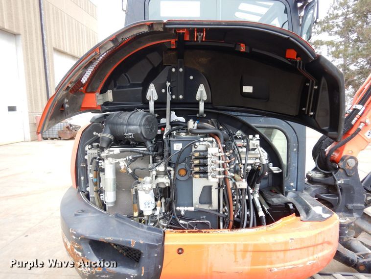 image for item KU9847 2014 Kubota KX057-4  mini excavator