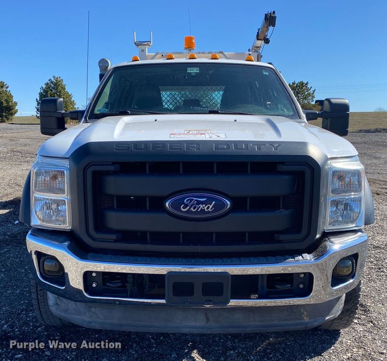 image for item KW9007 2013 Ford F550 Super Duty  Crew Cab utility / service truck