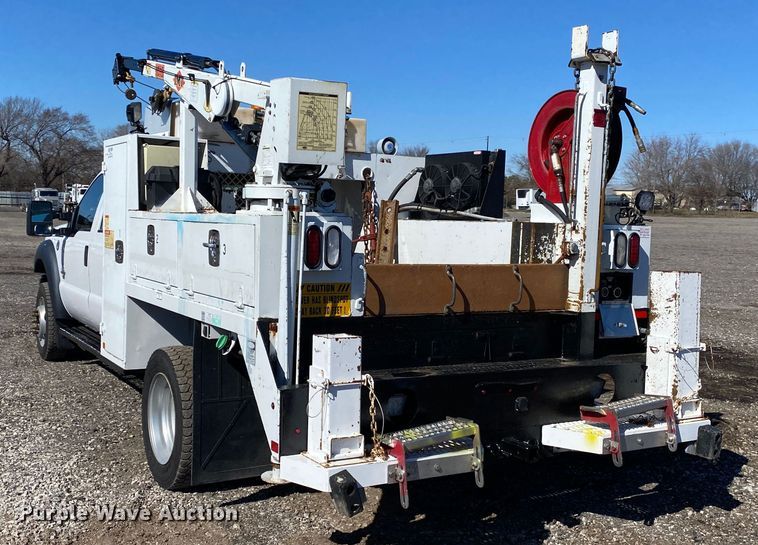 image for item KW9007 2013 Ford F550 Super Duty  Crew Cab utility / service truck