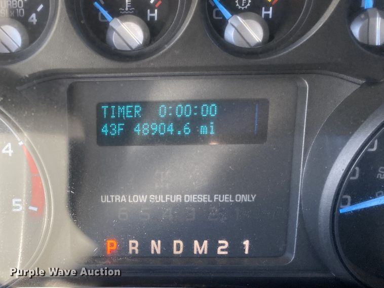 image for item KW9007 2013 Ford F550 Super Duty  Crew Cab utility / service truck