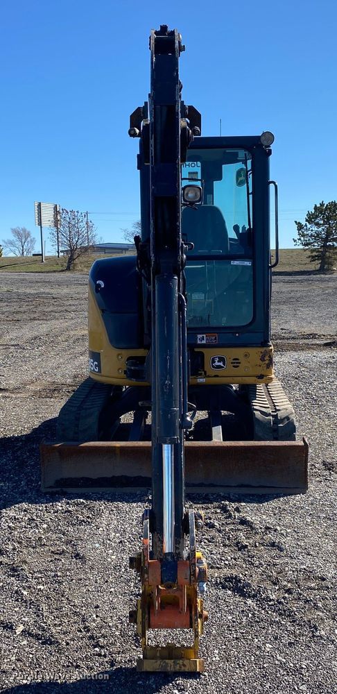 image for item KW9009 2017 John Deere 35G  mini excavator