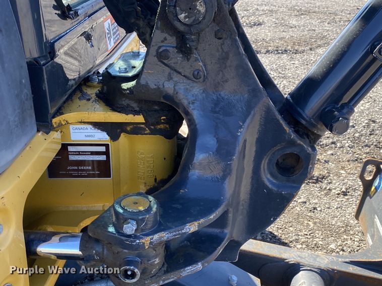 image for item KW9009 2017 John Deere 35G  mini excavator