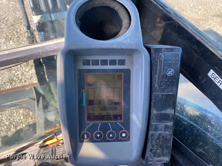 image for item KW9009 2017 John Deere 35G  mini excavator