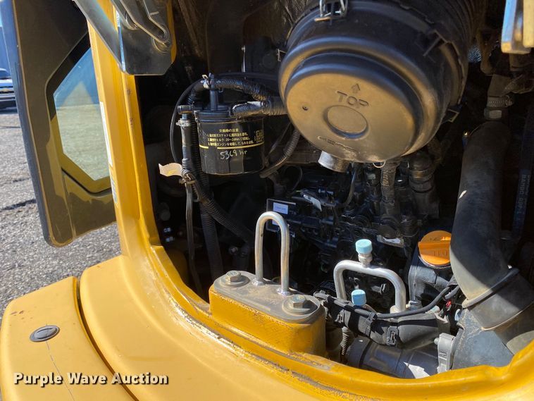 image for item KW9009 2017 John Deere 35G  mini excavator