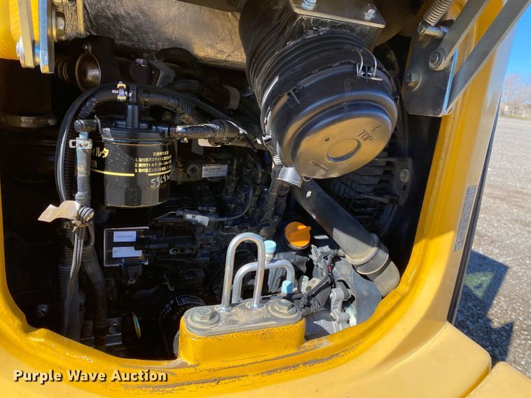 image for item KW9009 2017 John Deere 35G  mini excavator