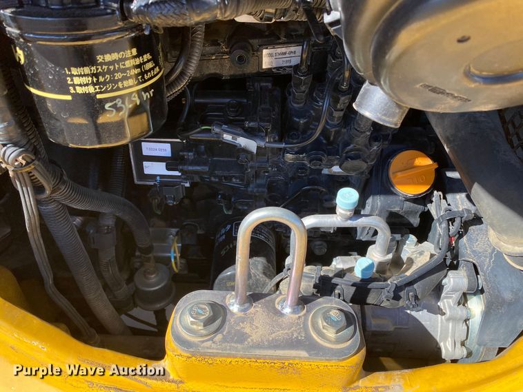 image for item KW9009 2017 John Deere 35G  mini excavator